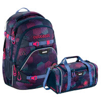 183610/2 Coocazoo ScaleRale Purple Illusion Школьный рюкзак и сумка спортивная